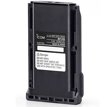 Icom Batteri BP-232H Li-Ion 7,4V 2300mAh